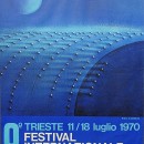 manifesto 8° festival internazionale del film di fantascienza – 67×99 – 11 18 luglio 1970